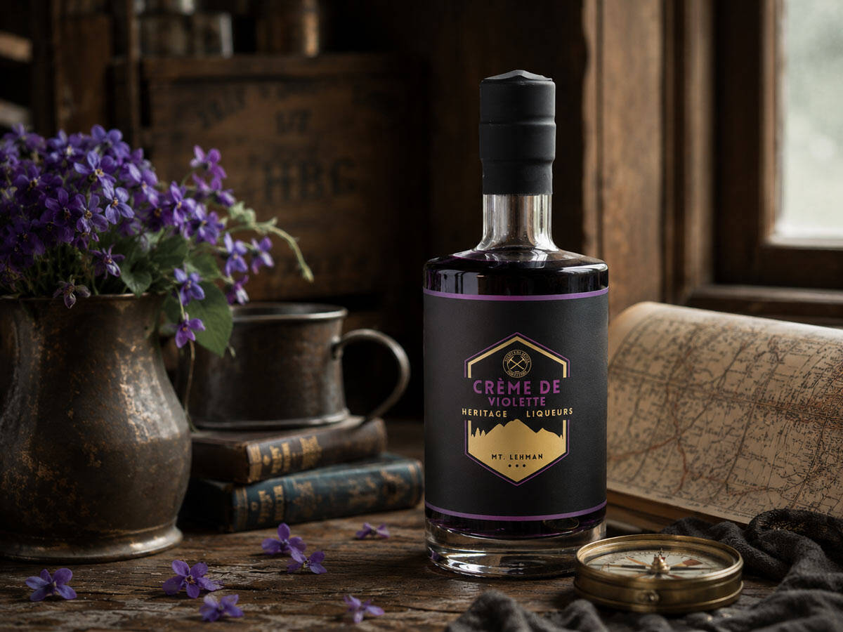 Crème de Violette | Heritage Acres Distilling